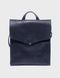 Шкіряна сумка-рюкзак Синій Унісекс Dekey (6526) 6526 фото 1