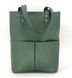 Жіноча шкіряна сумка Шопер Зелений Dekey  шопер зелений флотар 1.0 фото 1