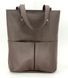 Жіноча шкіряна сумка Шопер Коричневий Dekey  шопер коричневий флотар 1.0 фото 1