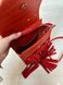 Жіноча шкіряна сумка Вікторія Червоний Dekey вікторія червоний фото 8