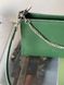 Жіноча шкіряна сумка Багет Зелений Dekey  багет зелений глянець фото 3