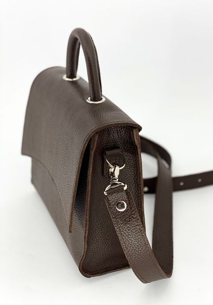 Жіноча шкіряна сумка Баланс Коричневий Dekey  баланс коричневий флотар фото