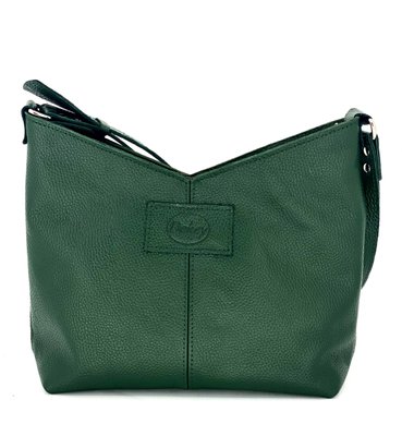 Жіноча шкіряна сумка Моніка Зелений Dekey  моніка зелений флотар фото