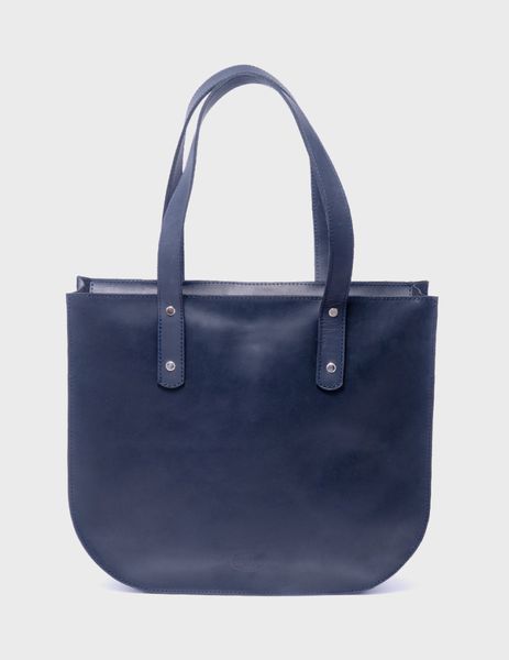 Шкіряна сумка Ліза Синій Dekey (6402) 6402 фото