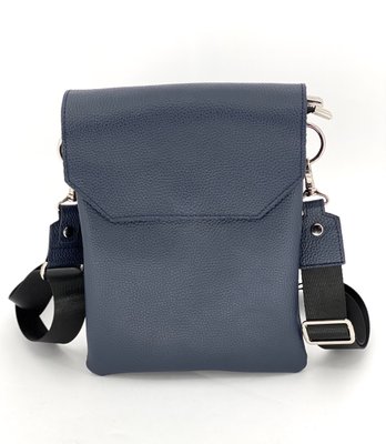 Чоловіча шкіряна сумка-планшет 3 Синій Флотар Dekey (9322) 9322 фото