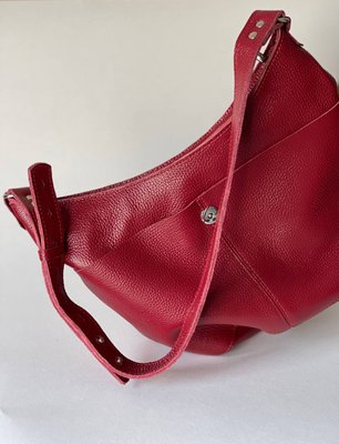 Жіноча шкіряна сумка Сара Червоний Dekey  сара червоний флотар фото