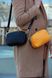 Женская кожаная сумка Стефания Желтый Dekey Стефания Жовтий Флотар фото 5
