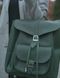 Шкіряний рюкзак Зелений Dekey (6492) 6492 фото 3