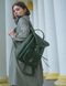 Шкіряний рюкзак Зелений Dekey (6492) 6492 фото 1