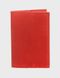 Шкіряна обкладинка на паспорт Червоний Dekey (6987) 6987 фото 2