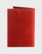 Шкіряна обкладинка на паспорт Червоний Dekey (6987) 6987 фото 1