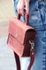 Жіноча шкіряна сумка Міні Марсала Dekey  міні рептилія Марсала фото 3