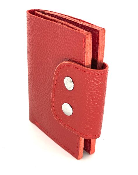 Шкіряний гаманець 13.0 Червоний Dekey (9041) 9041 фото