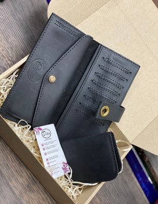 Комплект гаманець+обкладинка 6.0 Dekey  комплект 6.0 чорний фото