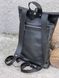 Шкіряний рюкзак Ріо Чорний Флотар Унісекс Dekey (9482) 9482 фото 4