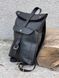 Шкіряний рюкзак Ріо Чорний Флотар Унісекс Dekey (9482) 9482 фото 2