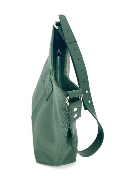 Жіноча шкіряна сумка Моніка Зелений Dekey  моніка зелений флотар фото