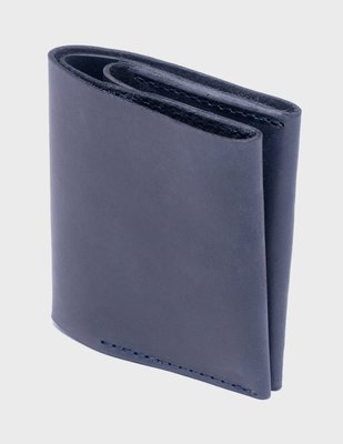 Чоловічий шкіряний гаманець 11.7 Синій Dekey (6865) 6865 фото