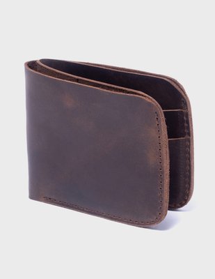 Чоловічий шкіряний гаманець 11.0 Горіх Dekey (6801) 6801 фото