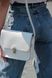 Жіноча шкіряна сумка Емма Плюc Біла Dekey  емма+ Біла фото 4